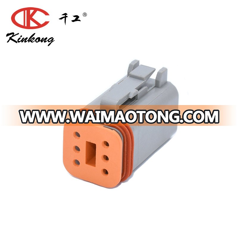 6 Way Female Grey deutsch DT connector Accelerator Pedal Connectors DT06-6S/AT06-6S/DT06-2S/DT06-3S/DT04-3P/DT04-4P/DT04-6P